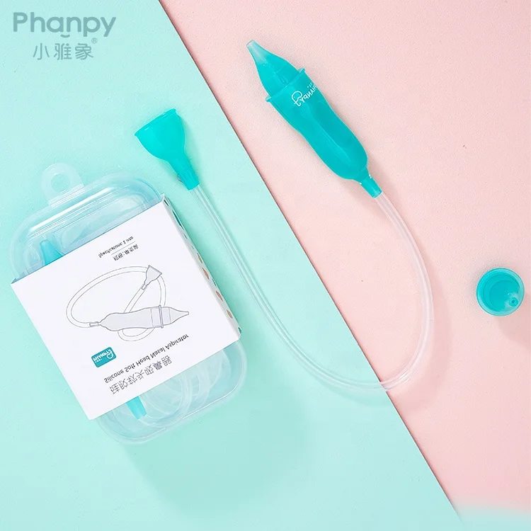 Phanpy Baby Nasal Aspirator Vacuum Newborn Nose Cleaner Sucker 100% Safe & Hygienic Suction