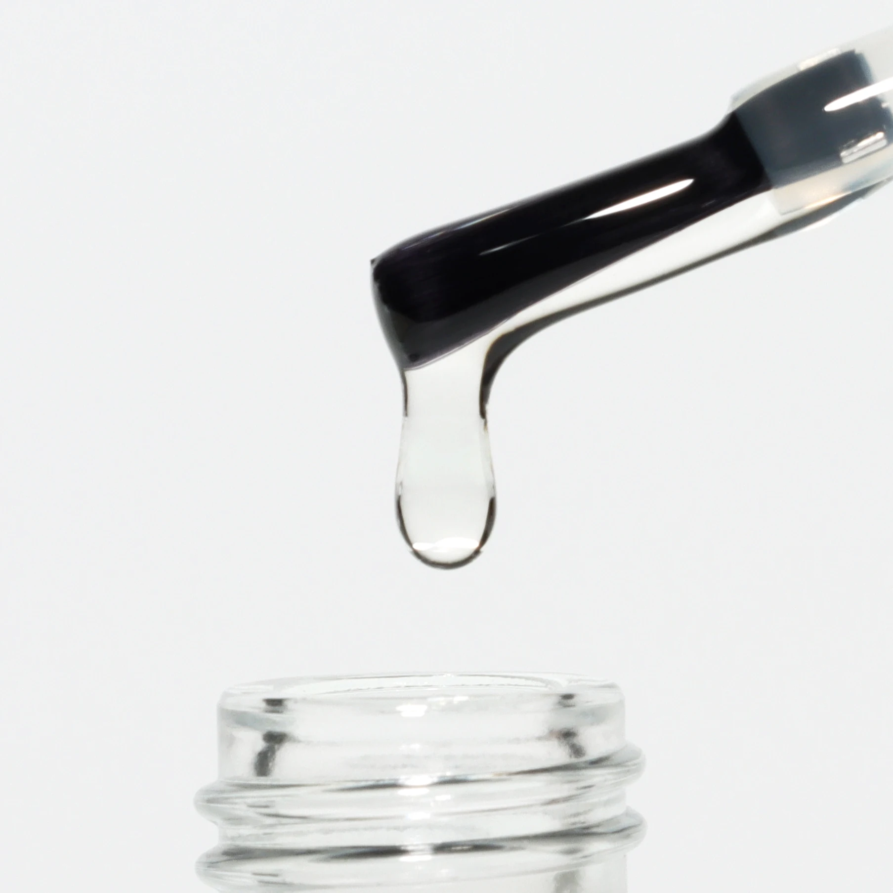 No Wipe Clear Top Coating Gel Base And Top Coat Nail Polish  High Shine UV Top Coat F002 30ML