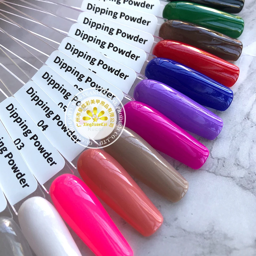 Strength Factories Wholesale Highly Pigmented Smooth Polymer Nail Art Bulk 2 In 1 Clear Cover Nude Pink Dipping Acrylic Powder