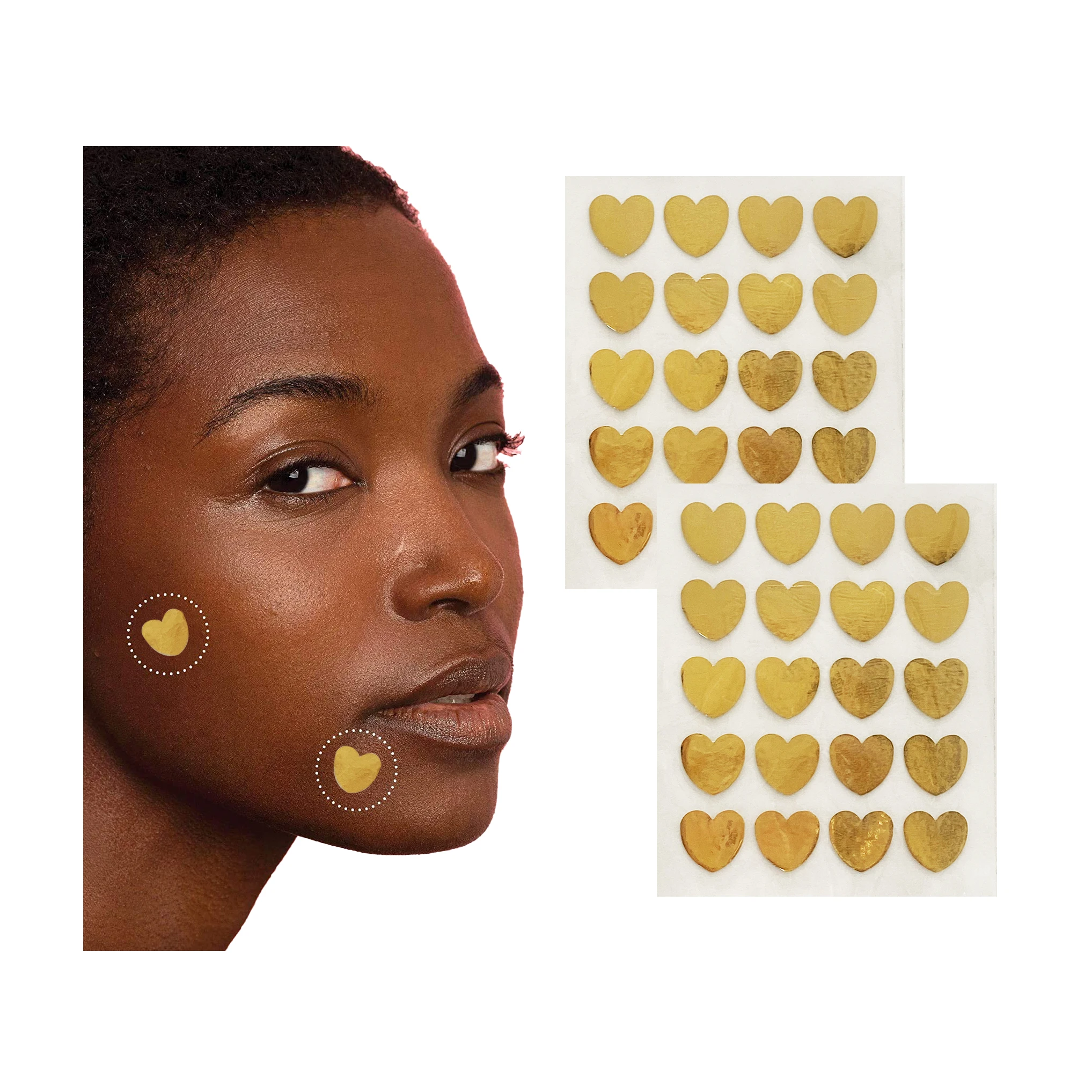 colorful acne pimple master patch 20 patches per sheet heart start flower shape