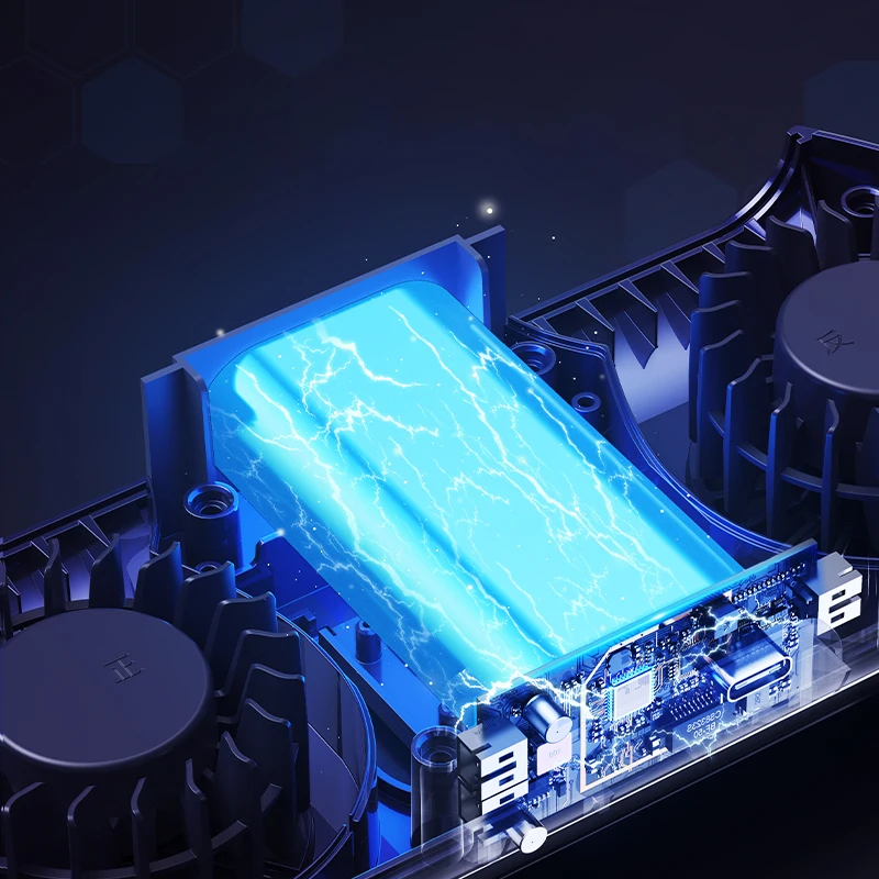 Octopus Fan Handheld Personal Mini Bladeless Tripod Fan Clip USB Type C Rechargeable Baby Stroller Fan