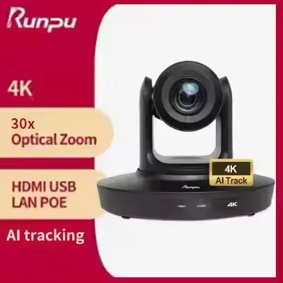 USD1198 Free ship Broadcast bundle G430= 3 pcs 4K 30X PTZ Conference Camera hd mi lan usb poe AI track+a Controller+poe switch