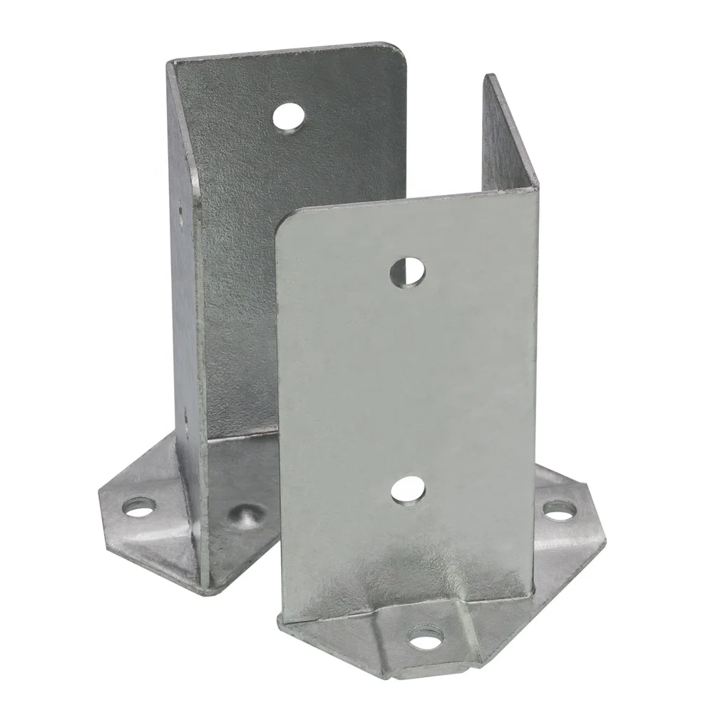 Custom metal 304 stainless steel corner bracket stamping galvanized sheet metal welding bending sheet metal mechanical parts