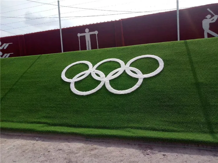 
UNI 7MM 10MM Cheap Artificial short grass artificial wall grass For Outdoor Use Wall Decoration 