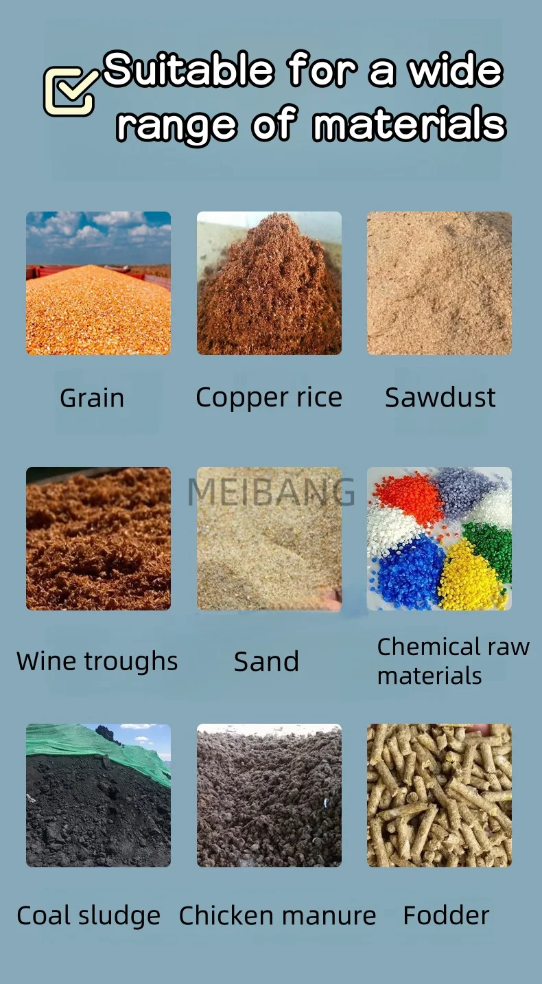 drum dryer for industrial use grain dryer for home use soya bean dregs dryer wheat wine lees or home use Chicken duck feathers