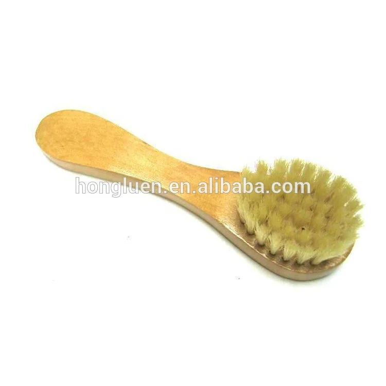 
Wholesale Natural Material Convenient Wooden Face Cleansing Brush 