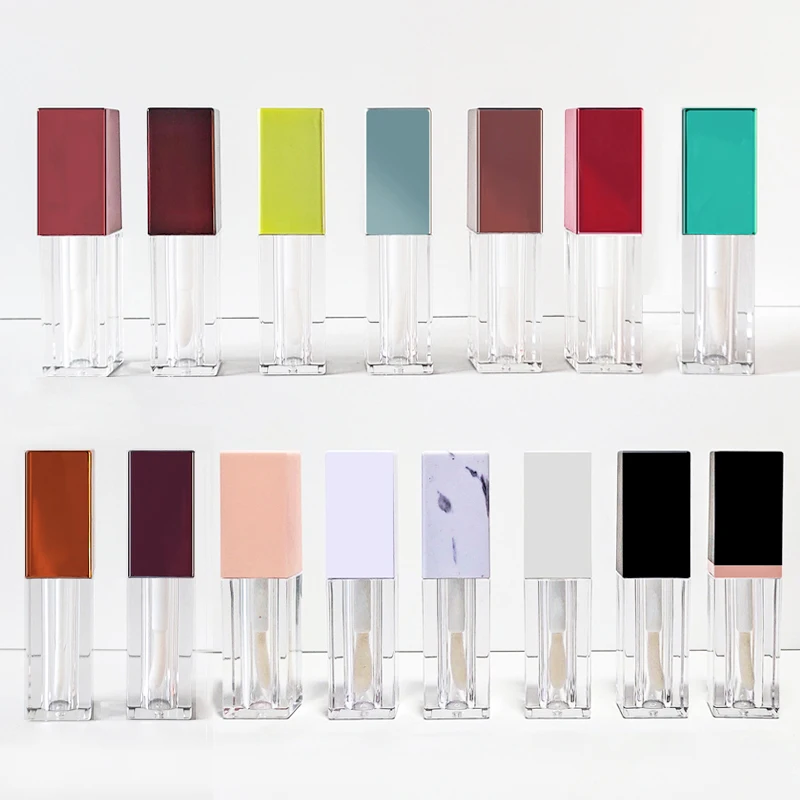 Лидер продаж туба для блеска губ с золотой короной прозрачный пустой контейнер 5 мл