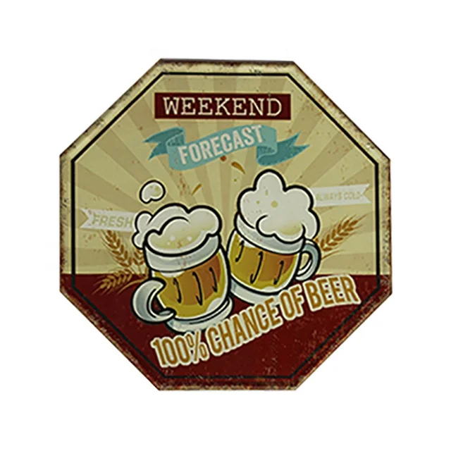 
Custom Personalized Souvenir Home Art Embossed Metal Plaque vintage sign metal 