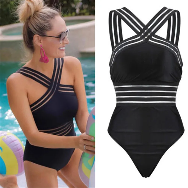 Lace Halter Neck Comfortable Swimsuit High Nails Phototherapy Machineadults Women Adults Bikini Set Support Swimwear & Beachwear