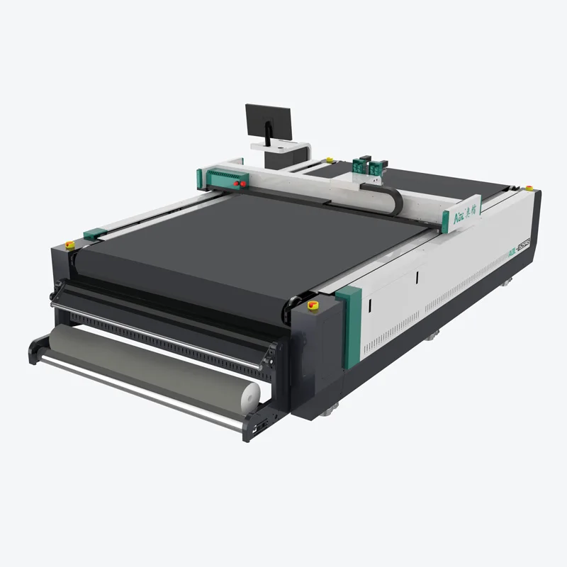 AOL cnc Автомобильная ножная цифровая промышленная машина для резки кожи и подушек на