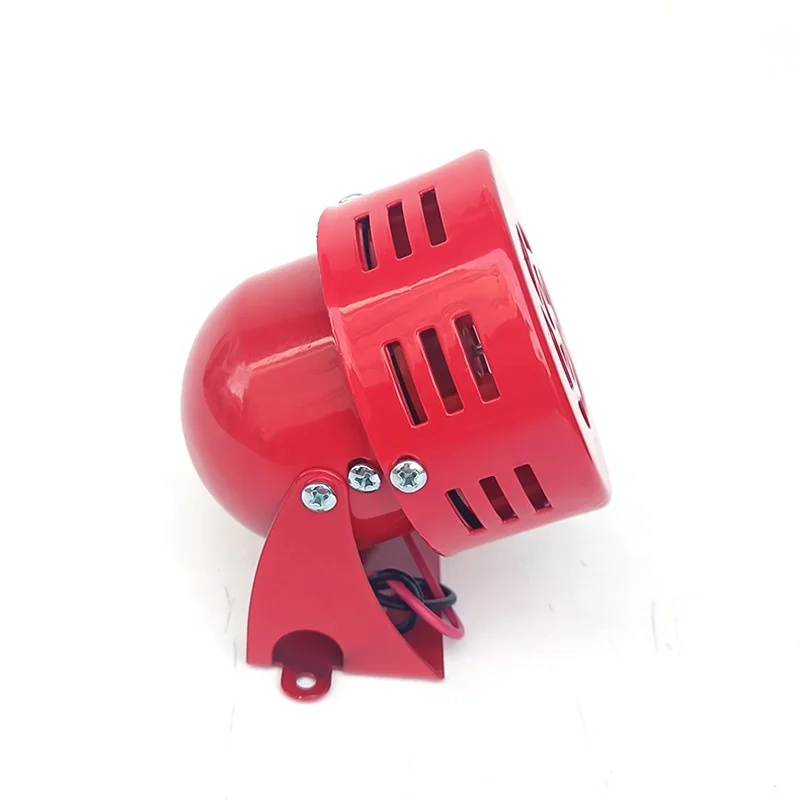 MS190 12V 24V 220V Mini motor alarm fire alarm warning buzzer electronic siren