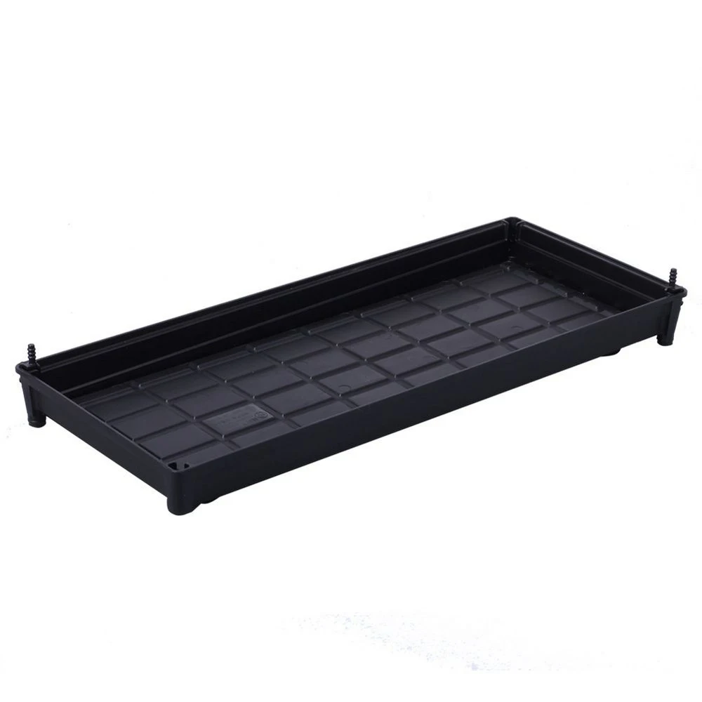 
High Quality Wholesale Drain Cheap Food Plastic Tray For green planter /succulents tray 