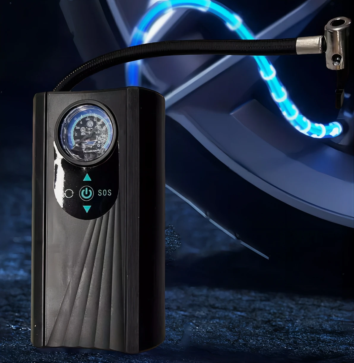 New car air pumping compressor for car tires digital tire tyre inflators Wireless portable Air Compressor Pump