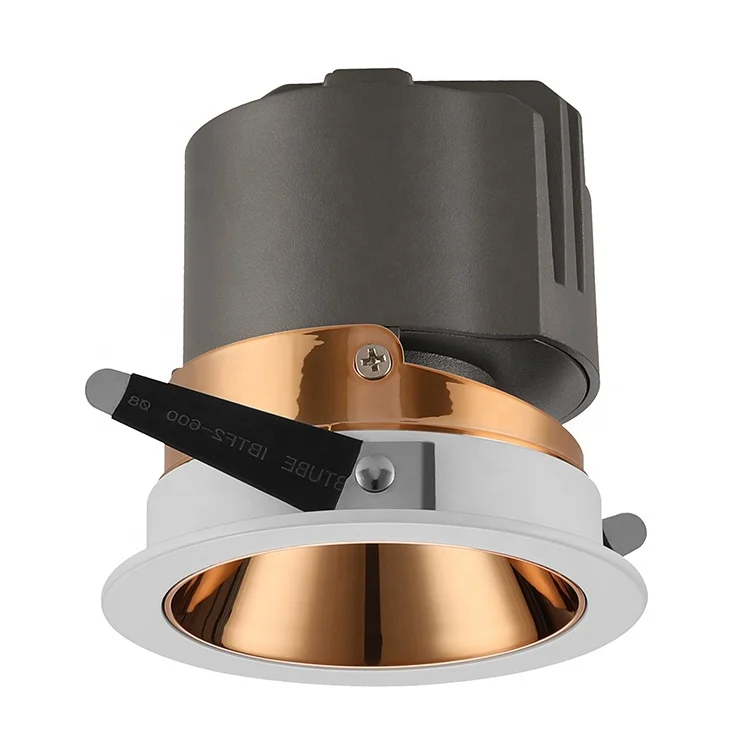 Manufacture Anti Glare Hotel Lighting Round 20W Adjustable Wall Washer Downlight China LED 90 Aluminum Alloy -20 - 50 1200 0.5