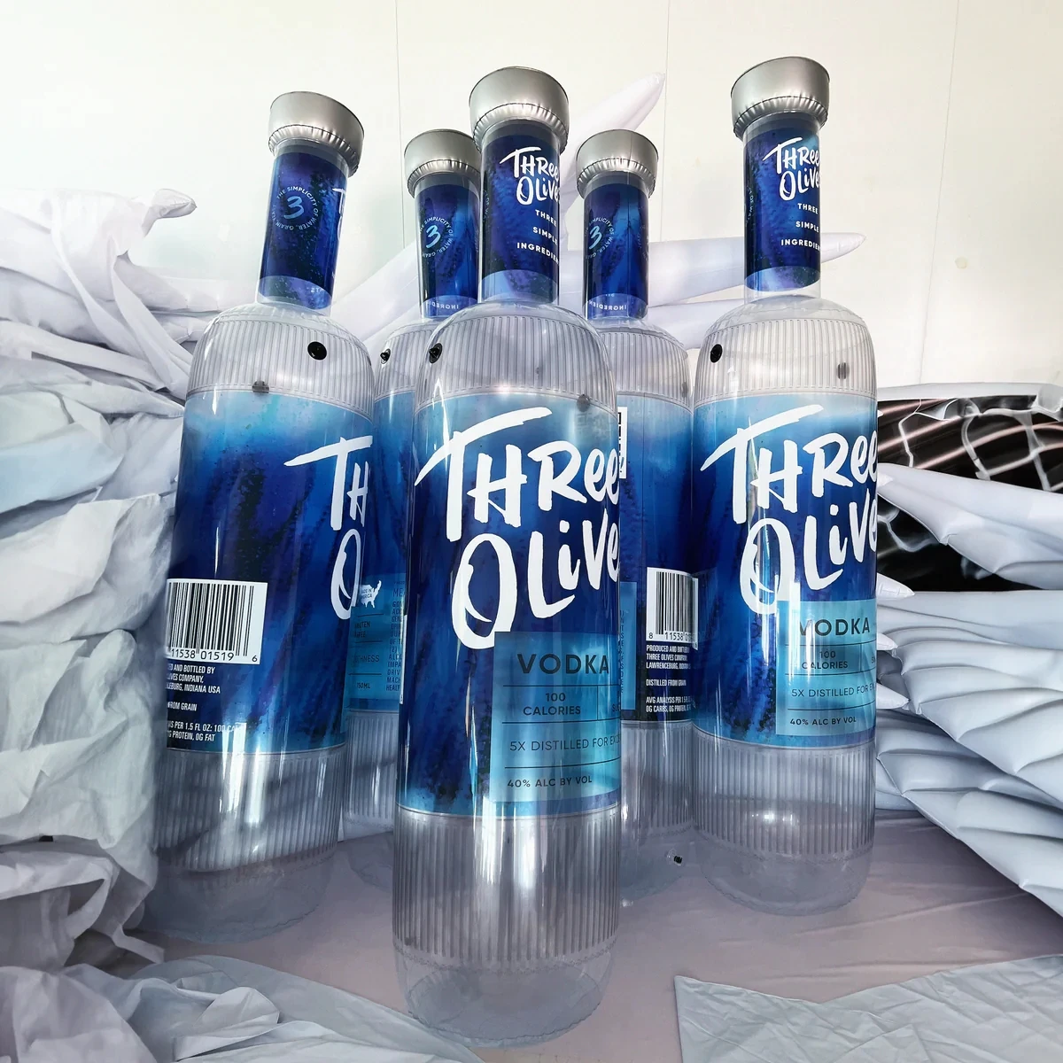 Custom made air sealed inflatable drink can for promotion advertising, air tight Inflatable can for sale