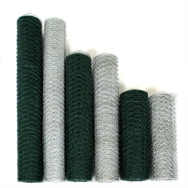 China an ping manufacturers direct - selling low - cost coated hexagonal net poultry fence chicken net
