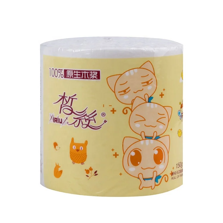 Sanitary paper biodegradable tissue toilet paper