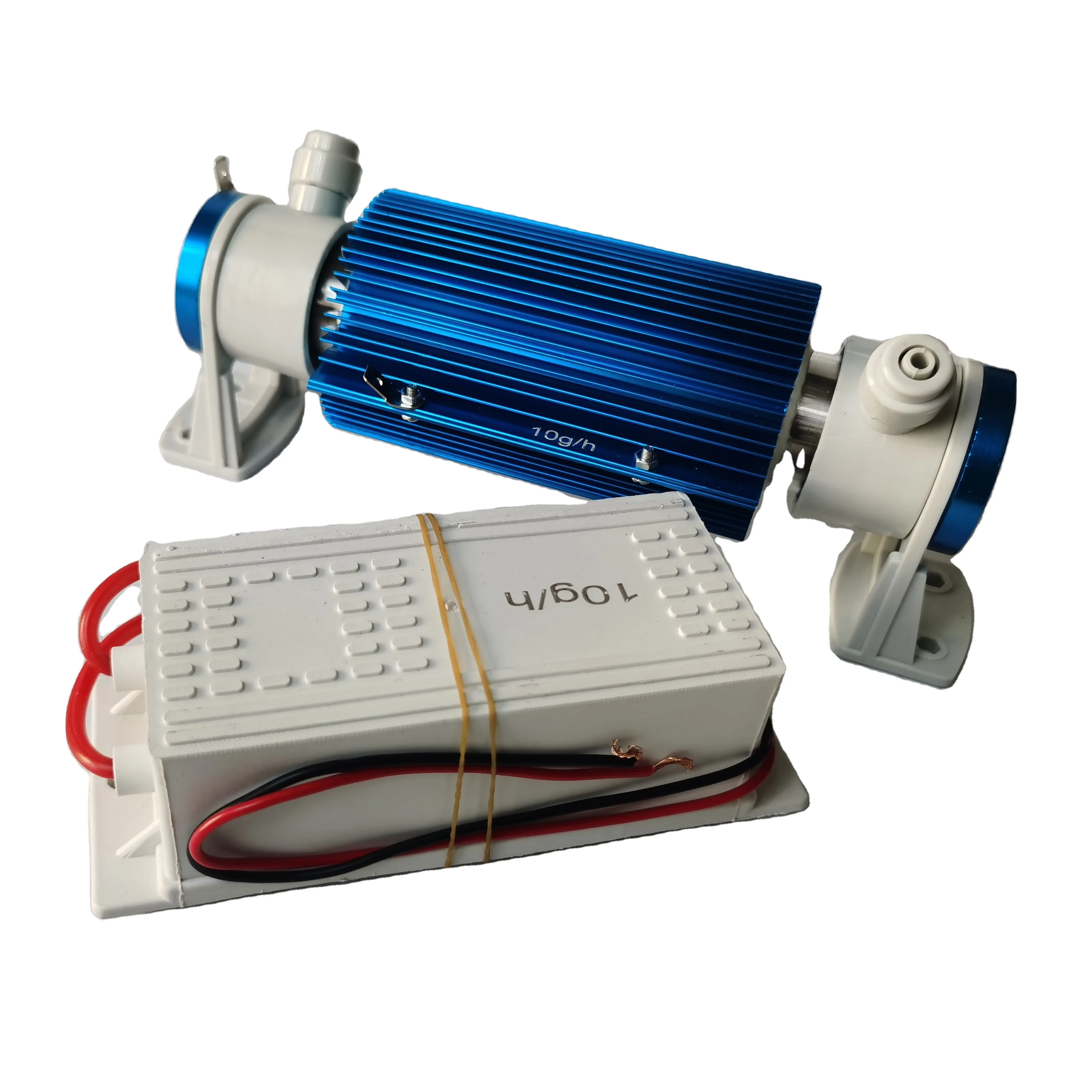 quartz tube industrial ozone generators for water and air with adjustable power supply ozonator