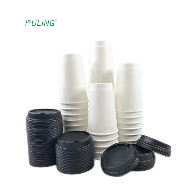 Fuling 4oz/8oz/10oz/12oz/16oz/20oz  Disposable Paper Cup with Customized Logo
