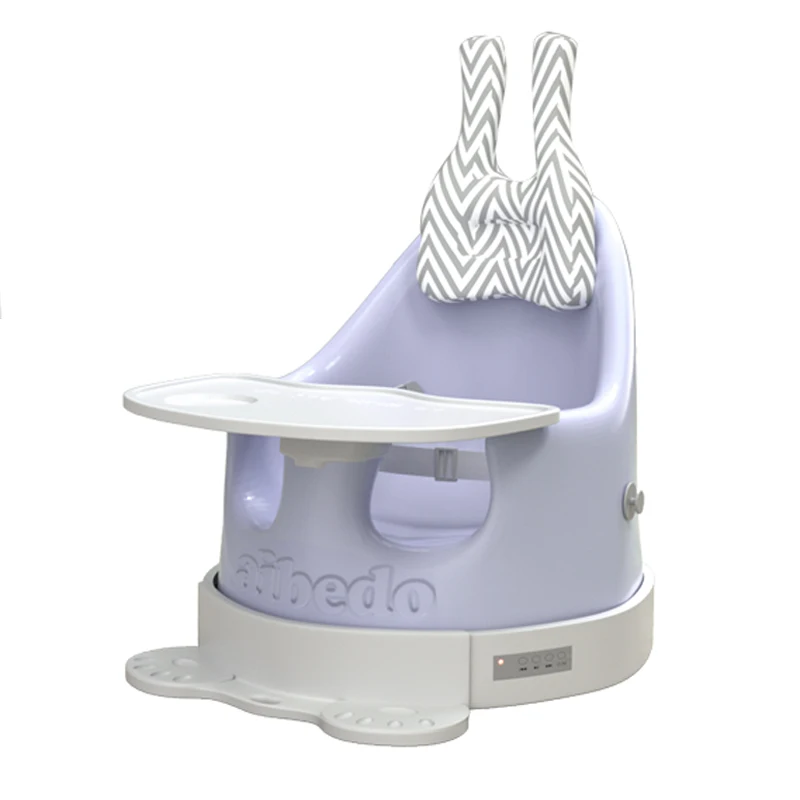 High Quality PU Foam Baby Seat Feeding Chair Child Booster Multifunctional Seat Bottom with Pulley