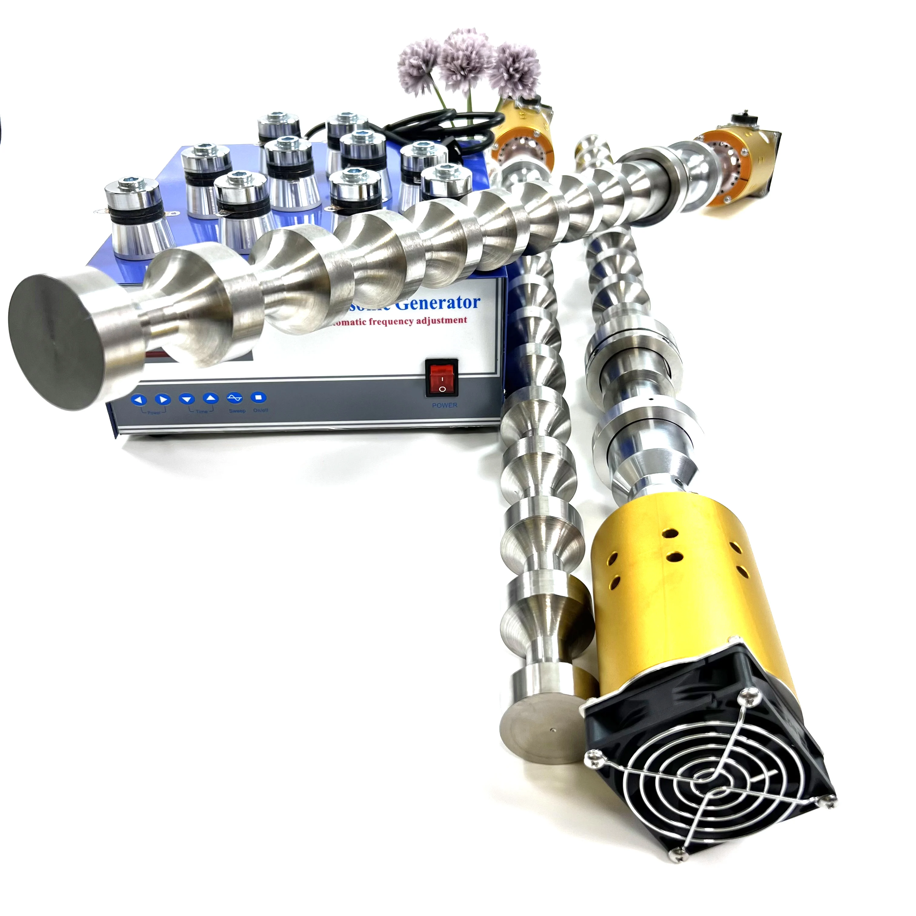 20khz 2000W Titanium Alloy Ultrasonic Sonochemistry Equipment For  Emulsification Homogenization And Mixing