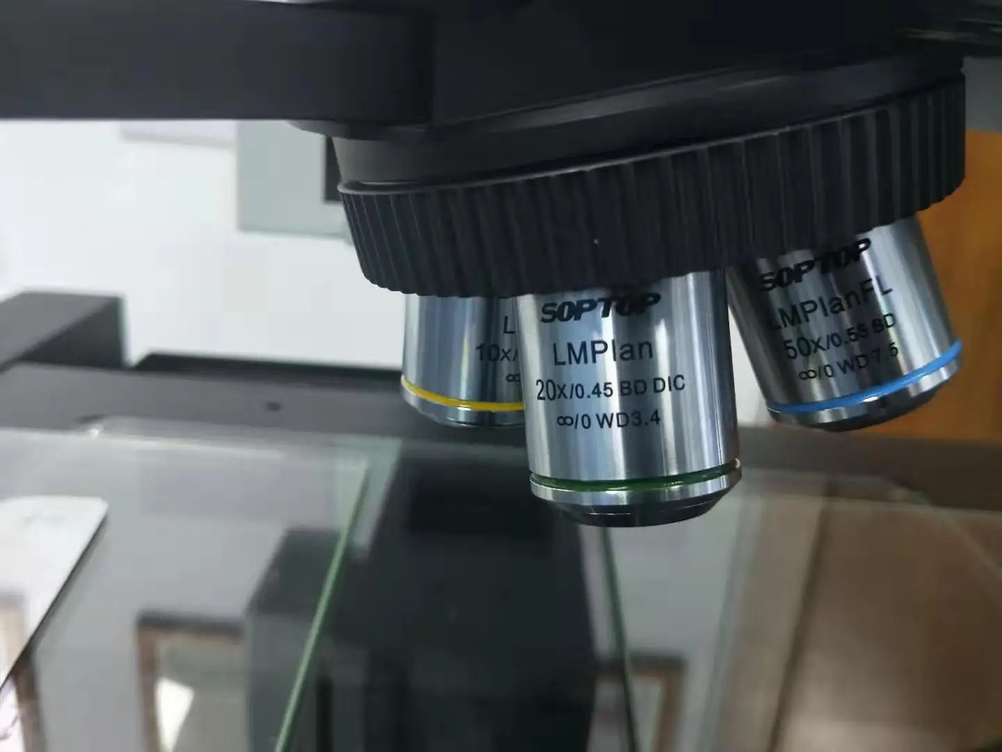 High magnification testing machine solutions Tool metallographic microscope Production workshop