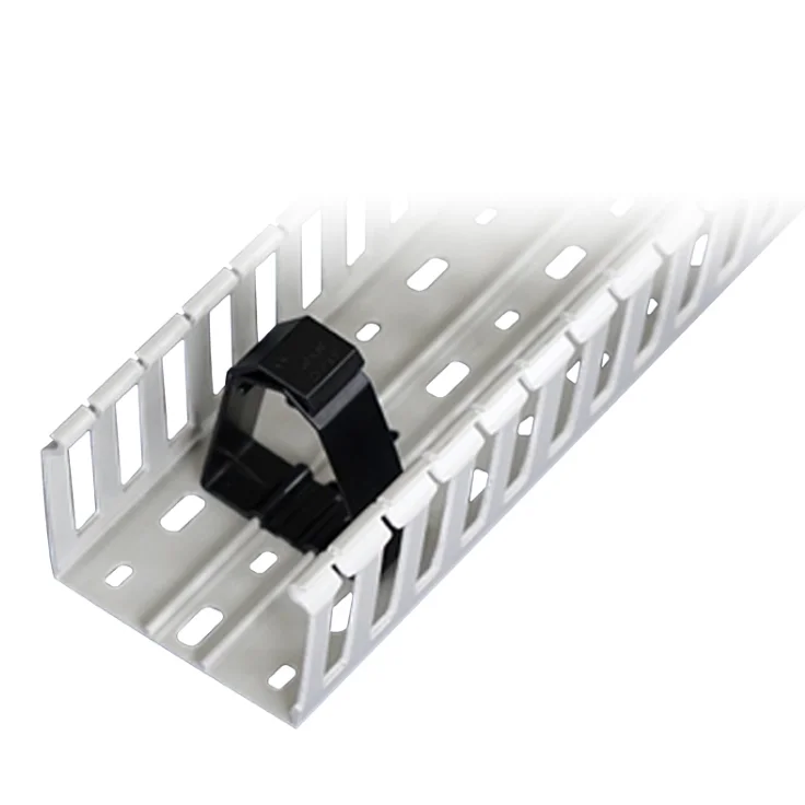 UL Approved  Electrical Low Smoke Halogen Free Wring Groove Trunking Wire Duct