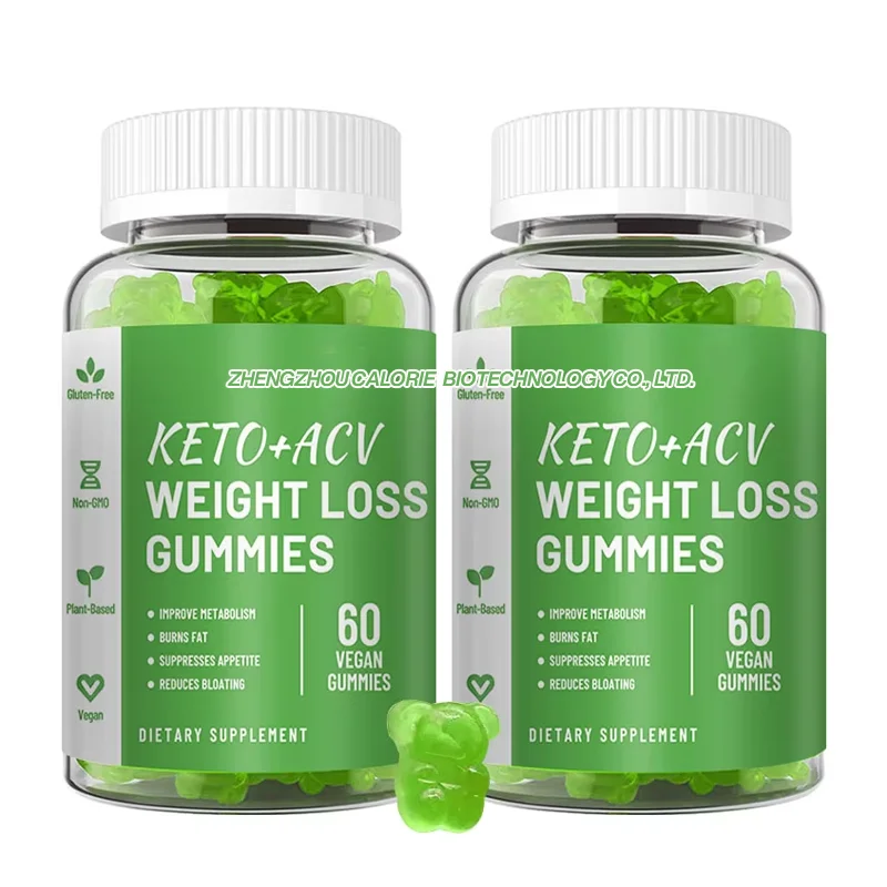 Private Label Gummy Candy Advanced Diet Burn Herbal Fat Acv Keto Gummies Weight Ketone Vegan Loss Products for Women