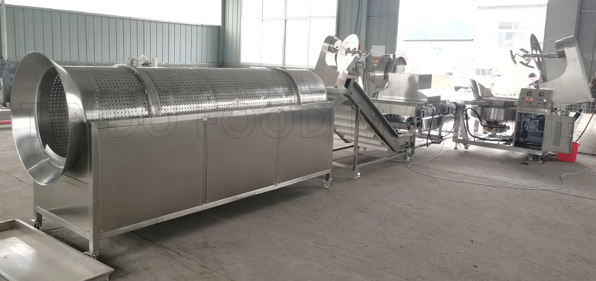 Industrial Gas Electric Popcorn Making Machine Price Commercial Kettle Caramel Popcorn Maker Machine