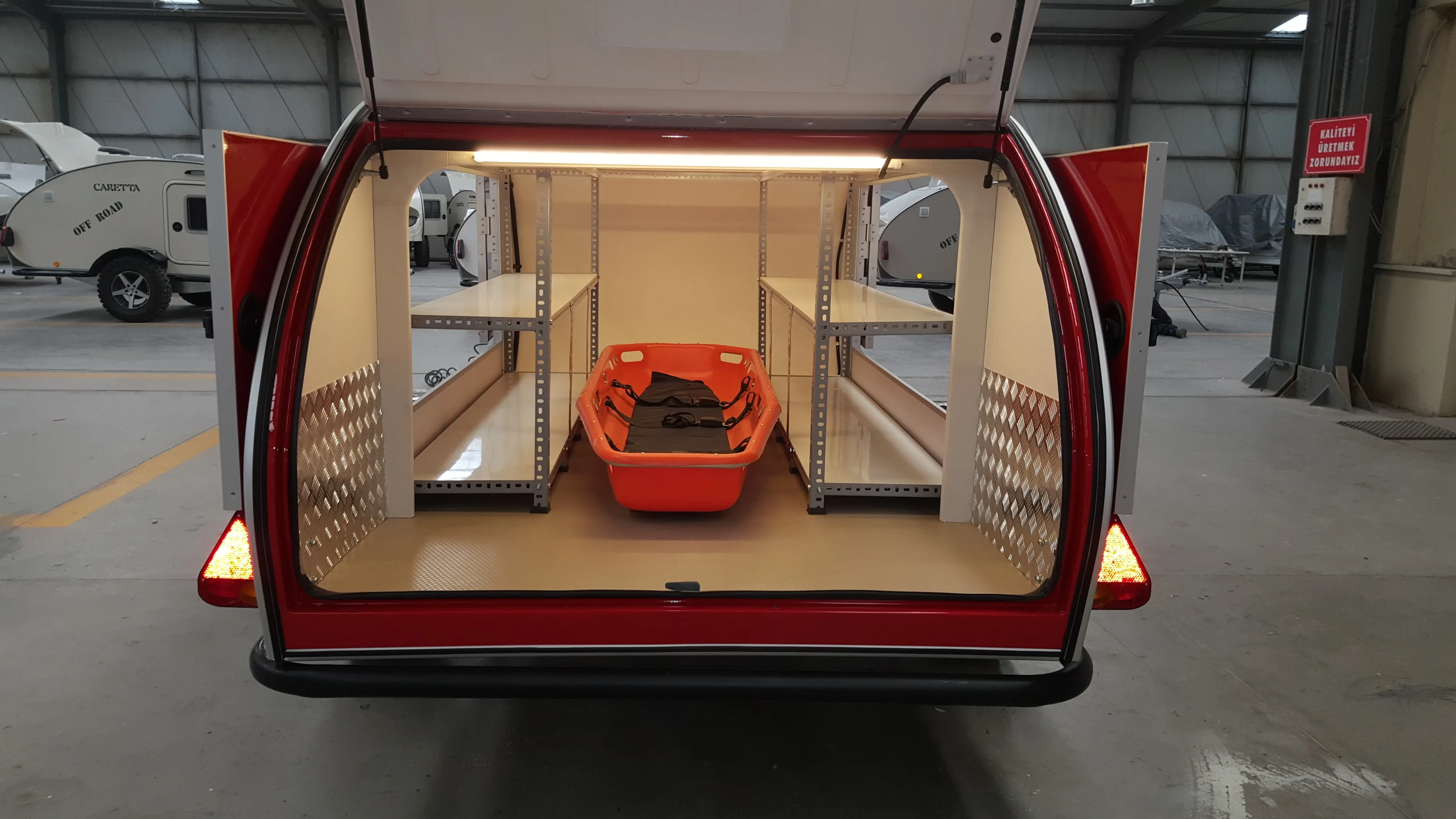 Engineering emergency vehicle 4*4 Pickup caretta Pickup road rescue vehicle