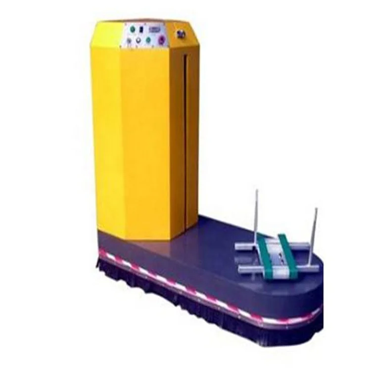 
High quality Wrap film machine airport luggage stretch wrapping machine 