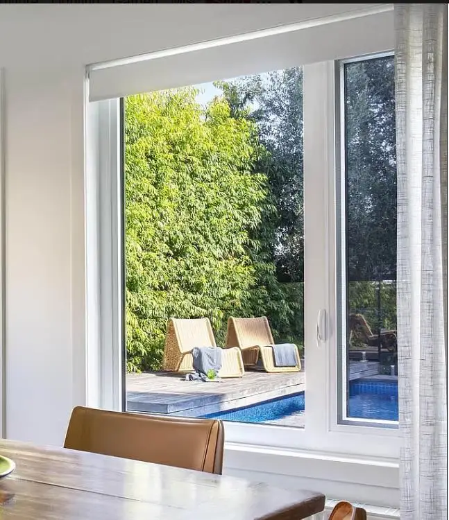 Customized Size Windows And Sliding Doors Fire Protection Upvc Windows And Door System