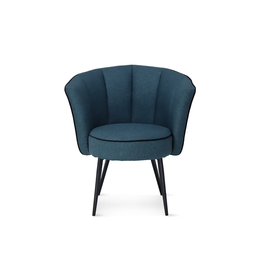 Modern dining room furniture leisure lazy living room chairs of comfortable sofa chair Century Modern Fabric Arm Chair