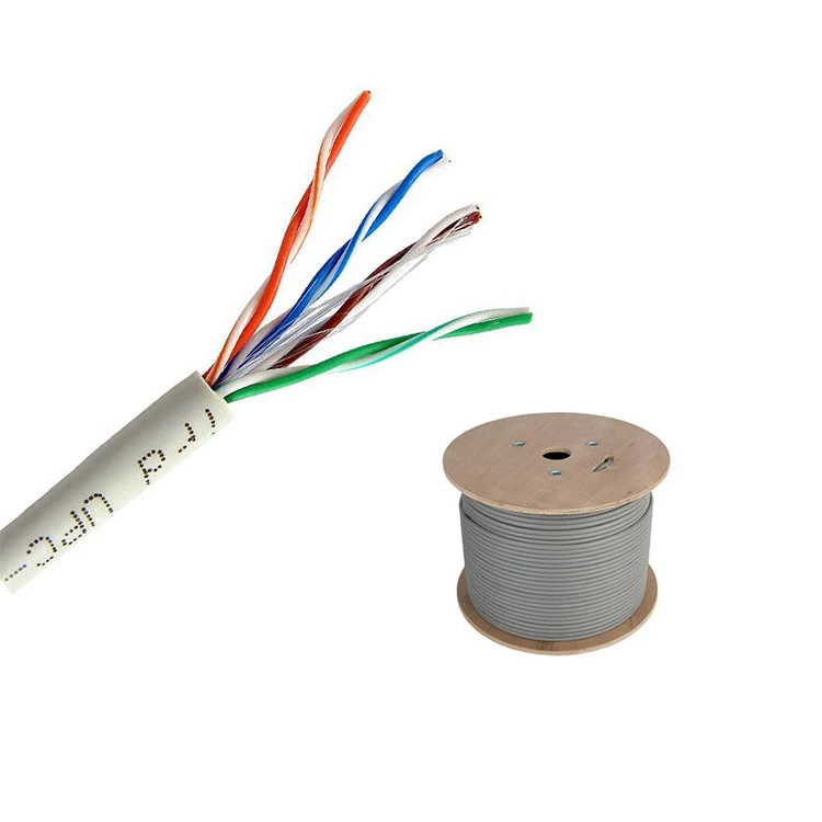 Оптовая торговля Китай Категория 5E Cmr скорость 24AWG UTP Cat 5 кабель Kmart 1000ft