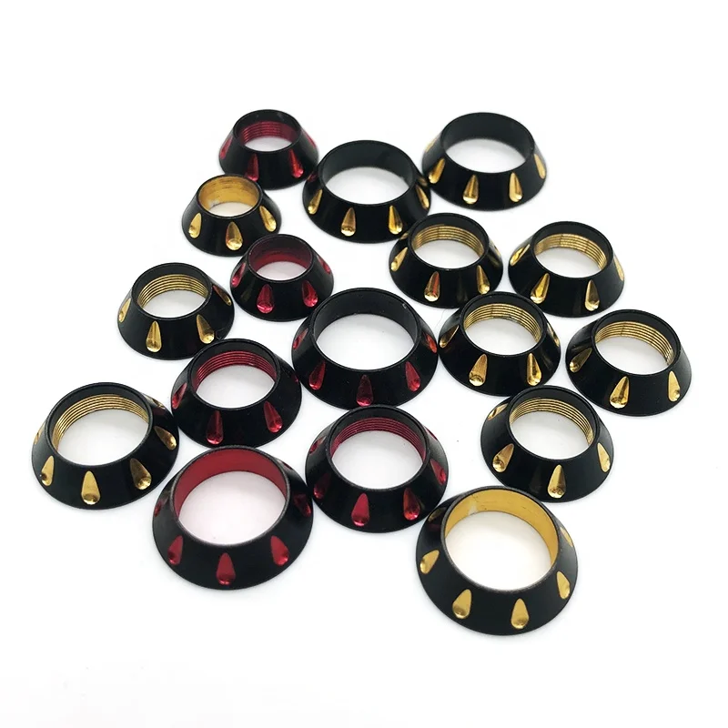 ToMyo Double Color Anodized Aluminum Fishing Rod Building Winding Checks