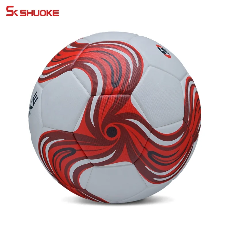 2021 Custom logo Pu leathers Training Thermal Bonded Soccer Ball Size 4 Football
