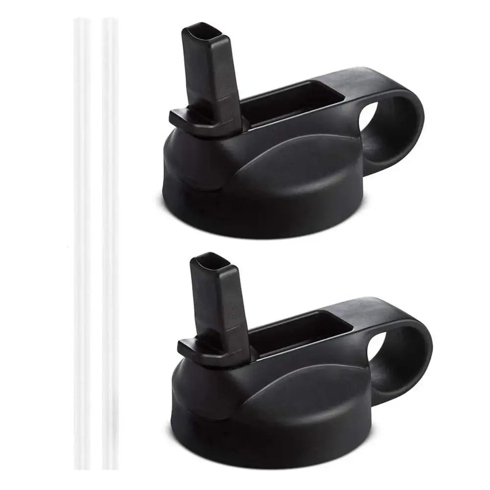 Wholesale Stainless Steel Water Bottle Leaking-Proof Wide Mouth Vacuum FLask Straw Lids