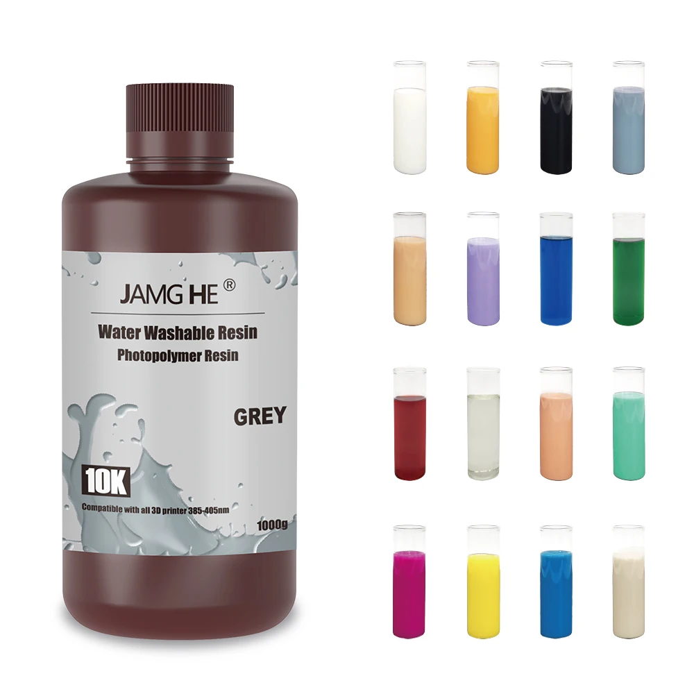 Jamghe 10K Water-washable Resin No IPA Required 2K 4K 6K 8K 10K Printers