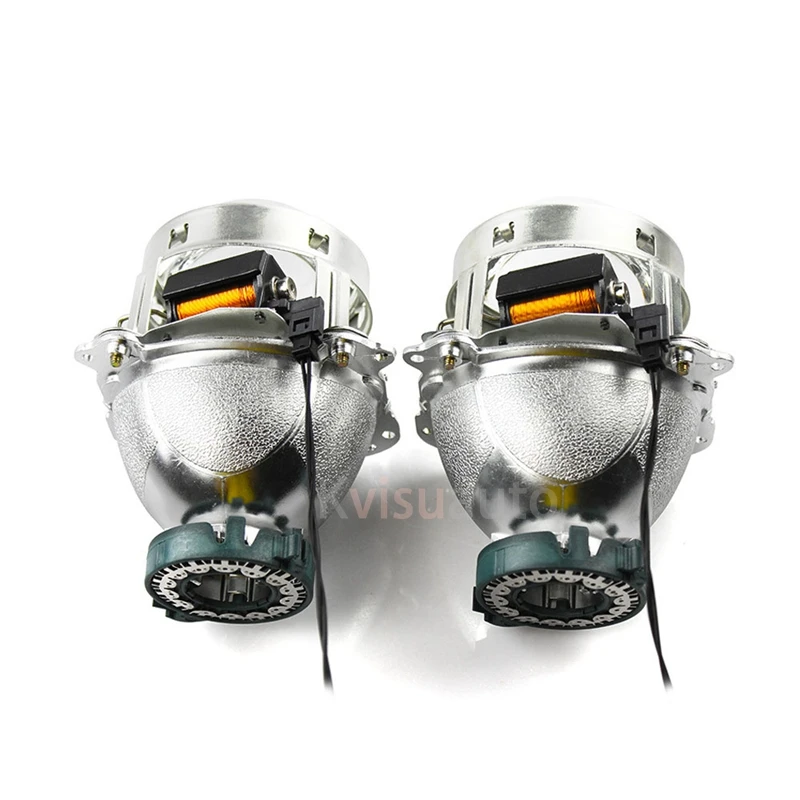  CQL kvisuauto 3 0 дюймов EVOX-R 2 автомобиля Bi Xenon Hid объектив проектора металлический держатель D1S D2S D3S D4S Ксеноновые балласт для hella