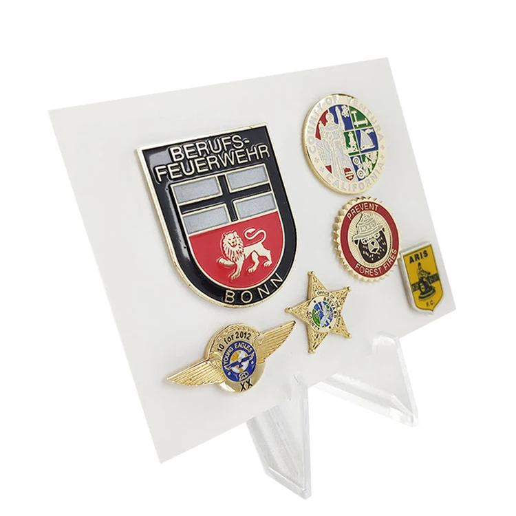 Hard Enamel manufacturer design Zinc alloy gold and silver metal customized world commemorative lapel pin