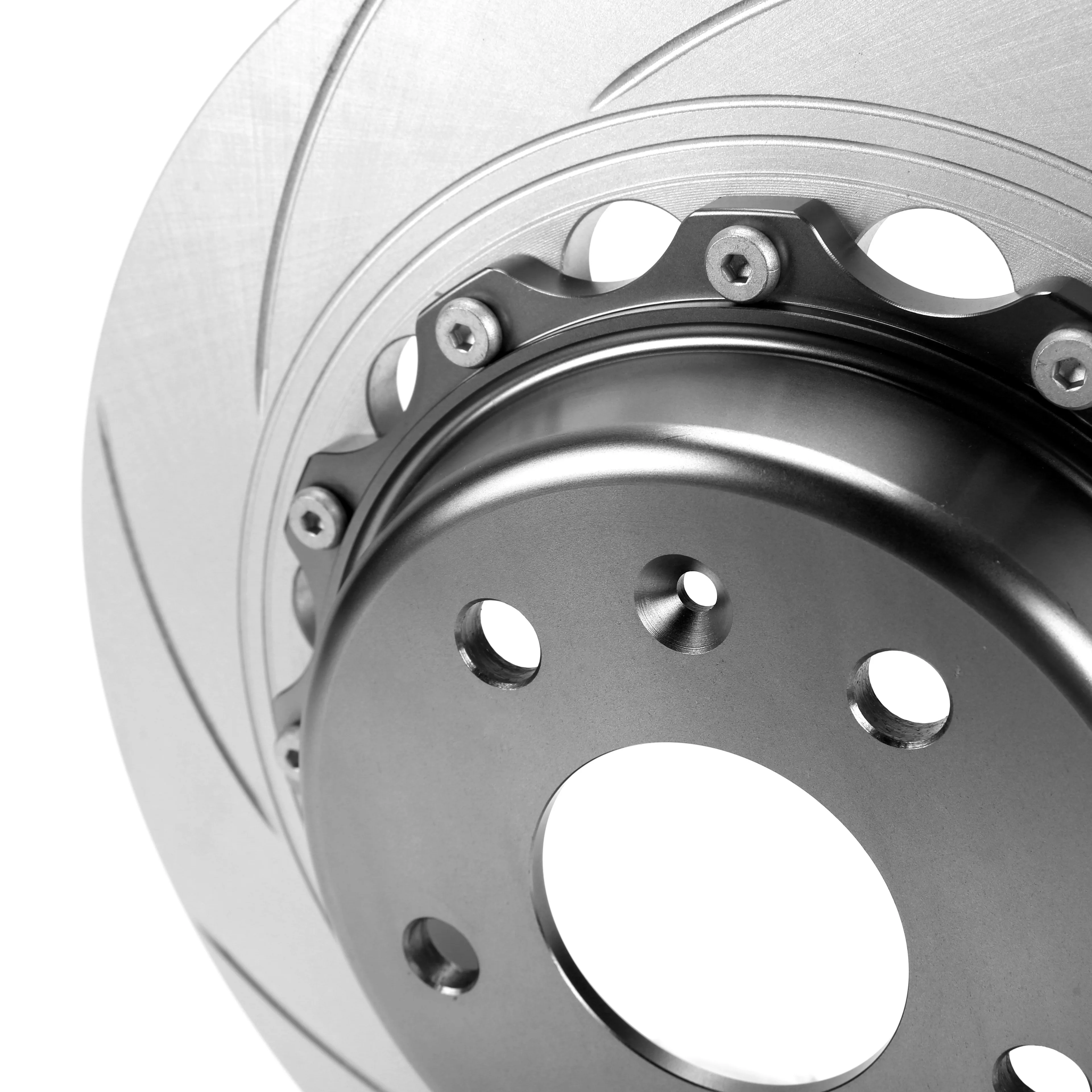 High Performance Rear Rotor Upgrade Kit Solid Disc for Volkswagen Golf 7th Generation Round Caliper 325*10mm