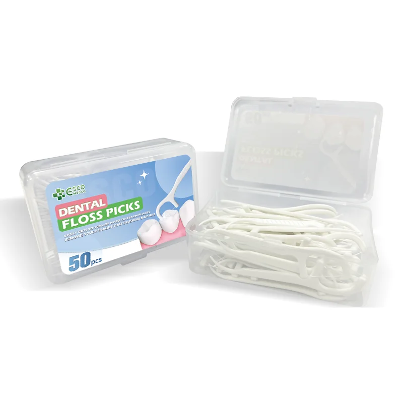 Cheap price individually wrapped coconut dental floss dispenser for tooth health