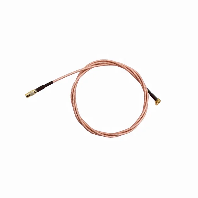 High Frequency Right Angle MCX Male to MCX Female Connector RG316 Antenna Extension Pigtail Cable