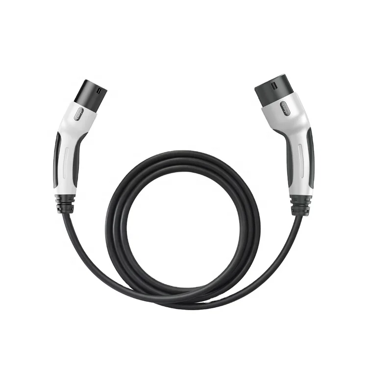 
IEC 62196-2 Type 2 Male to Female 32A Single Phase Mode 3 EV Charging Cable 