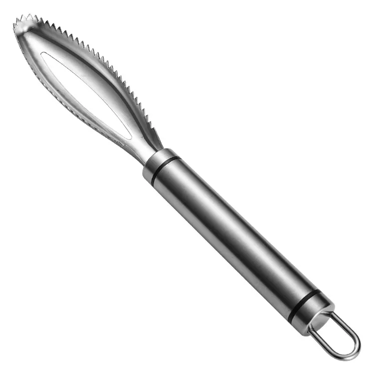 Hot Sale Stainless Steel Household Fish Scales Scraping Knife Fish Cleaning Peeler Scraper Kill Fish Tools Kitchen Gadgets