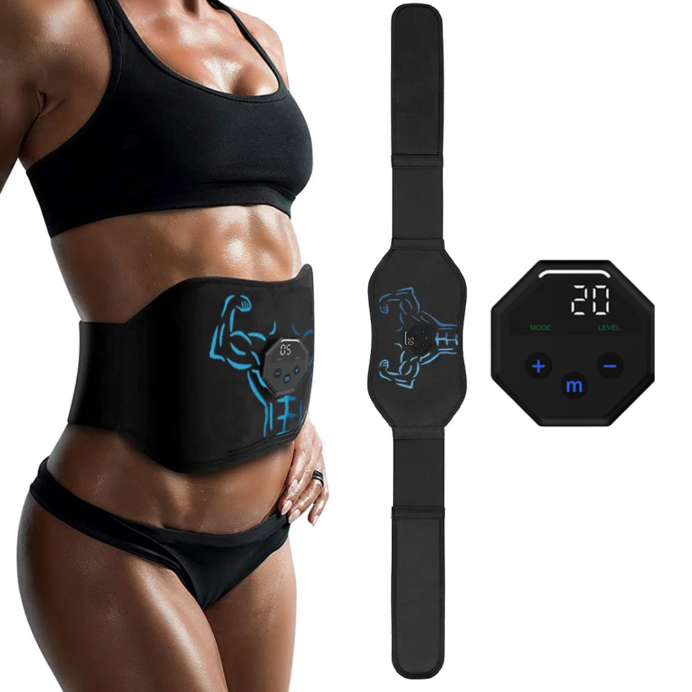 Best Seller Products 2024 Waist Trainer Abs Belt Wireless Abdominal Exercise Ab Machine Abs Muscle Stimulator