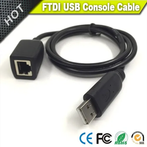 12ft USB Rs232 - Rj45 Adapter for Cisc0 Router Console Cable