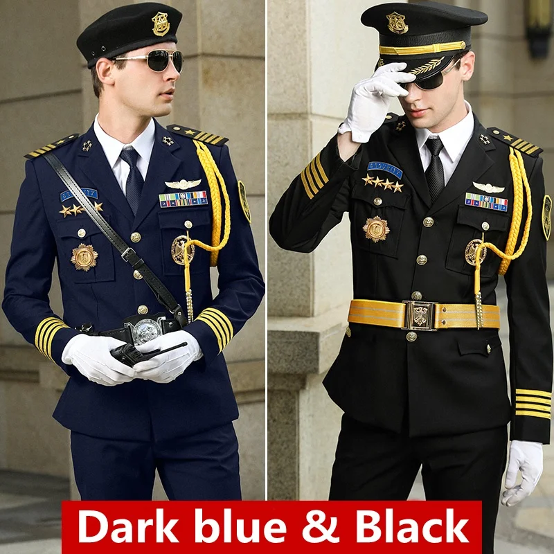 High Quality Security Jacket Officer Uniform Security Guard Uniforms for Sale