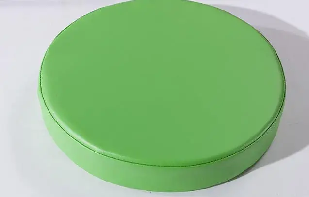 Leather waterproof cushion thickened sponge PU round high-density sofa bed cushion