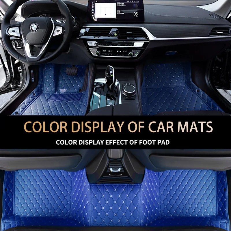 4 Years Factory Wholesale Car Accessories Waterproof Protector 3D 5D 7D Durable PU Leather Carpet Floor Mat 4 Pieces Car Mats